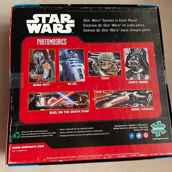 Puzzle Star Wars Han Solo & Chewbacca 1000 pieces - Picture 4 of 4